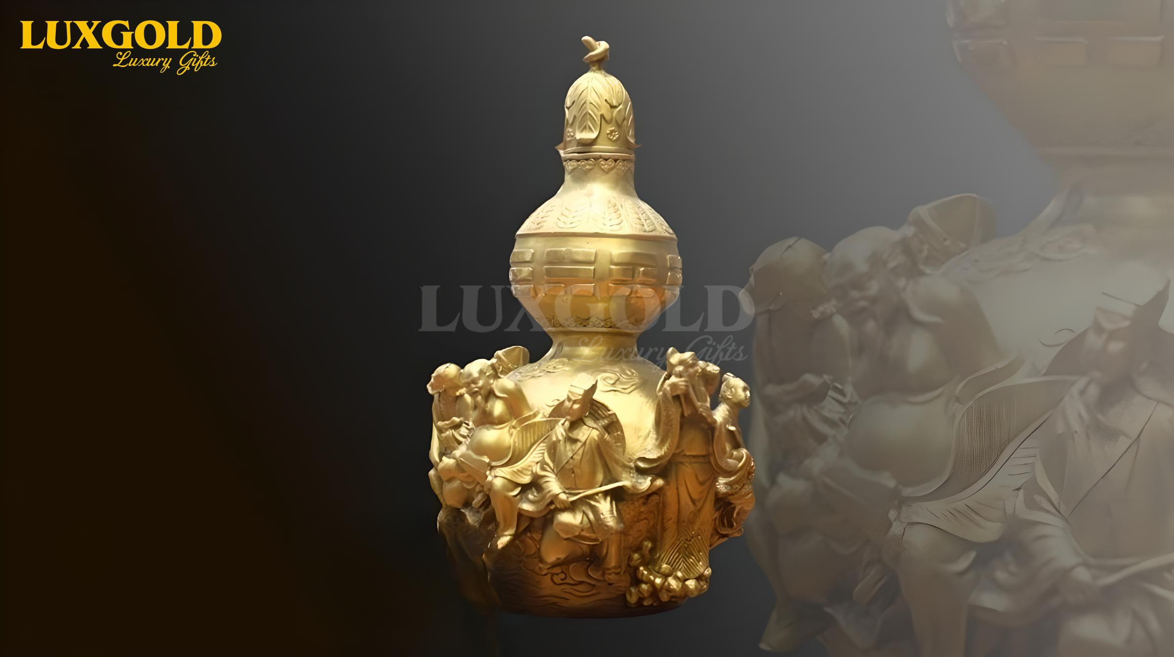 Hồ Lô Bát Tiên bằng đồng